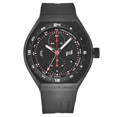 Porsche Men's 'Monobloc Actuator' GMT Chronograph Black Dial 6030.6.01.007.05.2 • $2995