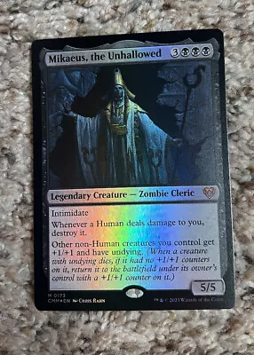 MTG Magic The Gathering Foil Mikaeus The Unhallowed *NP • $12.99