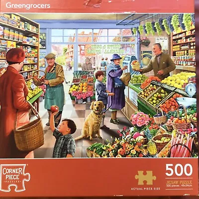 Corner Piece Jigsaw “greengrocers”500 Piece • £2.29