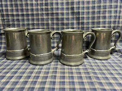 Vintage Wilton Armetale Pewter Beer Stein Lot French Country USA 1970’s • $19.95