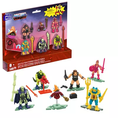 IN STOCK: Masters Of The Universe Mega Construx Battle For Eternia Collection II • $99.95