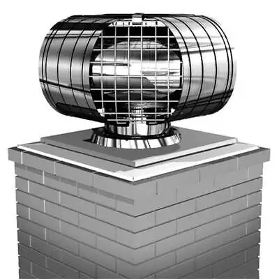 Improved Consumer Products 3602663 9 In. Standard Vacu-Stack Chimney Cap • $375.42