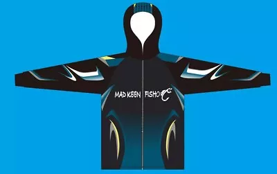 $25 • Buy Mad Keen Fisho Fishing Shirt With Hoodie