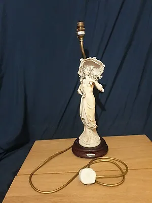 Retro Art Deco Lady Figurines Lamp • £59.99