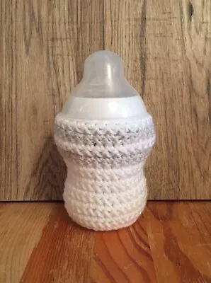 Handmade Crochet Baby Bottle Cover - Tommee Tippee - Large 260ml/9 Fl Oz Size • £2.50