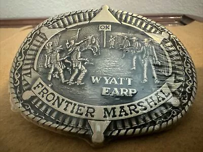 1984 Frontier Marshal Wyatt Earp Belt Buckle Number 108 First Edition New NIP • $24.99