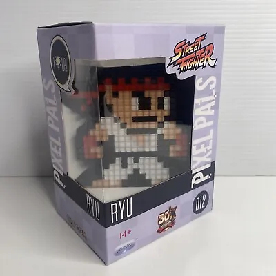 2017 Pixel Pals #012 RYU 1st Edition Street Fighter HTF Light-Up PDP Figure NEW • $50