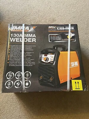 IMPAX IM-MIG-120 120A MIG/MMA WELDER Lightweight (GAS/GASLESS) 230V RRP £199 • £159