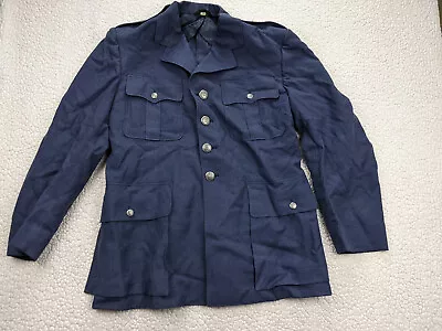 Air Force Service Dress Blue Coat Uniform Jacket Mens 44S Wool Military • $34.94