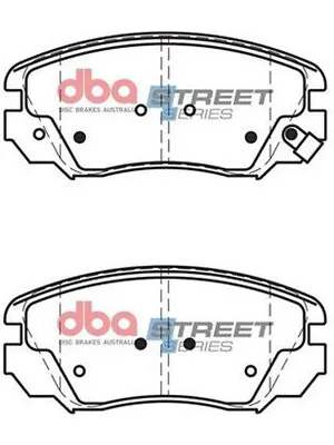 DBA Street Series Brake Pads Fits Bentley Flying Spur 6.0 3W W12 (DB2265SS) • $67.10