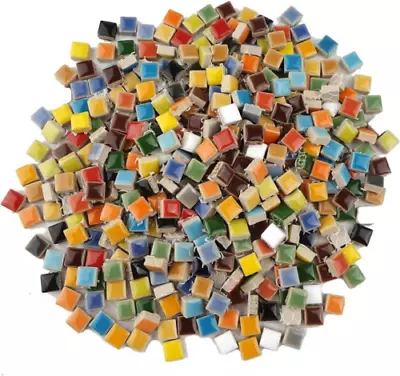 Lanyani Colorful Ceramic Mosaic Tiles For Crafts 1/2 Inch Inch  • $28.95