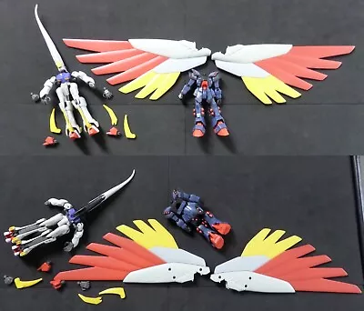 Gundam Bandai Mobile Suit G Fighter Raven & Partial Dark Nero Action Figure • $21.59