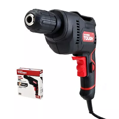 5.0amp 120 Volts 3/8 Inch Electric Corded Drill With Lock-on Feature & Belt Clip • $21.72