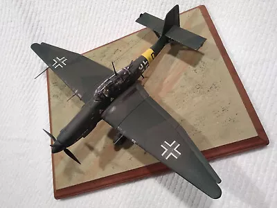 Vintage 1/48 Scale Built And Painted Monogram Stuka Junker Ju87D • $49.99