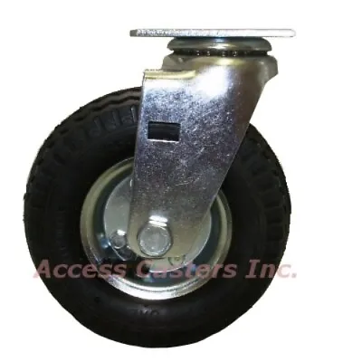 6CPNSPS  6 Inch Pneumatic Swivel Caster Wheel With Small Top Plate • $31.56