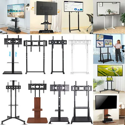 $72.92 • Buy TV Floor Stand Cantilever Bed Stand For 32-100  Plasma/LCD/LED/LG/Samsung/Sony