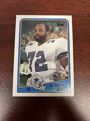 1988 Topps #266 Ed  Too Tall  Jones Combined Shipping • $0.60