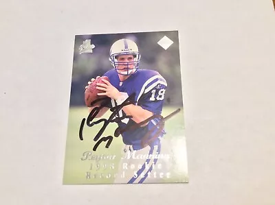 Peyton Manning 1998 Collectors Edge Autograph Rookie • $150
