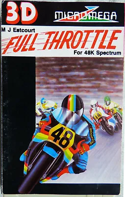 £5 • Buy Full Throttle (aka 3D Full Throttle) By Micromega - Sinclair ZX Spectrum -TESTED