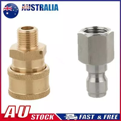 Pressure Washer Adapters 1/4 Quick Connect High Pressure Washer Quick Fittings * • $9.97