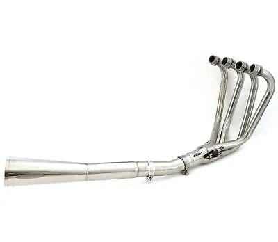 Delkevic 4into1 Stainless Steel Exhaust - Megaphone Muffler - Honda CB750 CB900F • $459.99