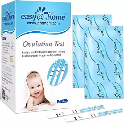 Ovulation Test Strips 25 Pack Fertility Tests Ovulation Predictor Kit • $39.69