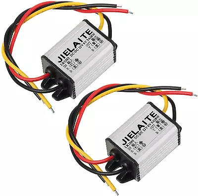 Car Power Reducer Converter 2Pcs DC 12V-6V Voltage Regulator Adapter Waterproof • $16.98