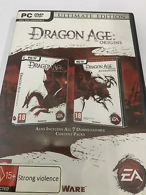 Dragon Age Origins Pc Gsme (b26/1) Free Postage  • $30