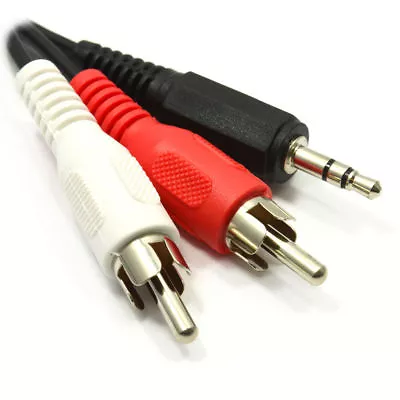 X Rocker Gaming Chairs Cable Jack To Phono Cable 1.2m - EE118 • £4.99