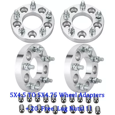 (4) 5x114.3(5x4.5) To 5x120(5x4.75) 1inch Wheel Adapters For Toyota Tacoma Jeep • $70.56