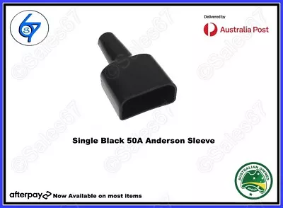 $3.95 • Buy Waterproof 50A Anderson Plug Dust Cable Sheath Cover Black