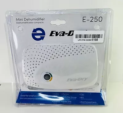 Eva-Dry E-250 Renewable Mini Dehumidifier: Compact Moisture Absorber • $29.99