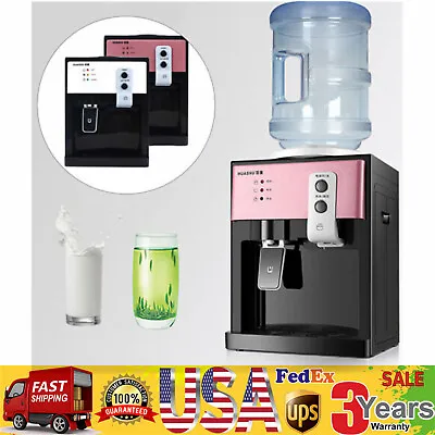 5-Gallon Top Loading Countertop Water Cooler Dispenser Warm Hot Cold Water Tool • $54