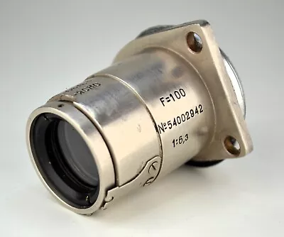 MODIFIED TO M39 SOVIET USSR FED-100 AERIAL LENS F6.3/100mm FROM MIG PLANE (1) • $59.99