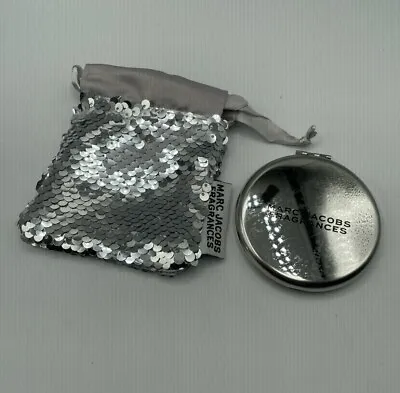 Marc Jacobs Silver  Mirror With Bag- Brand New! Fragrance Holiday Gift • $30