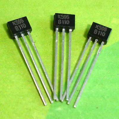 100 PCS 2SK596-B TO-92S K596 B Capacitor Microphone Applications N-Channel JFET • $16.99