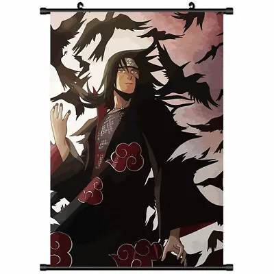 Cool Itachi Uchiha Poster Japan Anime Wall Scroll Manga Picture Print Room Decor • $20.99