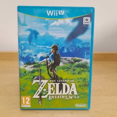 Legend Of Zelda : Breath Of The Wild Wii U CIB VGC Complete PAL UK UKV Nintendo • £21.99