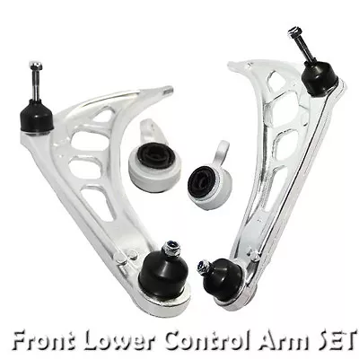 Front Lower Control Arm SET For 99-06 BMW E46 2WD ONLY 323 325 328 330 Z4 Silver • $89.99