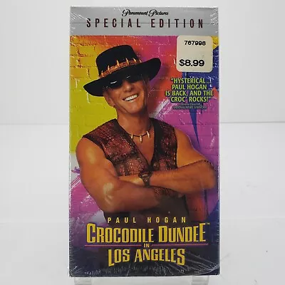 Crocodile Dundee In Los Angeles (VHS 2001) Paul Hogan Mike Tyson • $8