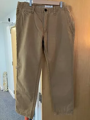 Fat Face Mens Chinos 36R Color Tan Good Condition • £15