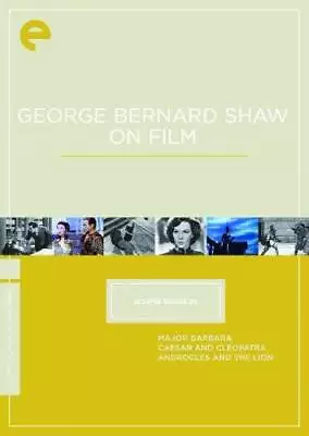 Eclipse Series 20: George Bernard Shaw On Film (Major Barbara / Caesar An - GOOD • $32.57