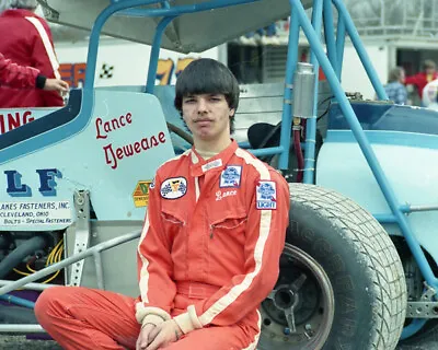 Lance Dewease Sprint Car Close Up Shot 8x10 Glossy Photo #2 • $2.69