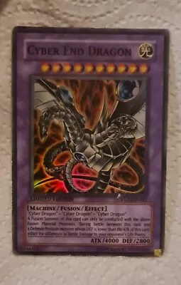 Cyber End Dragon LCGX-EN182 1st Edition Secret Rare Yugioh Card • £9.99