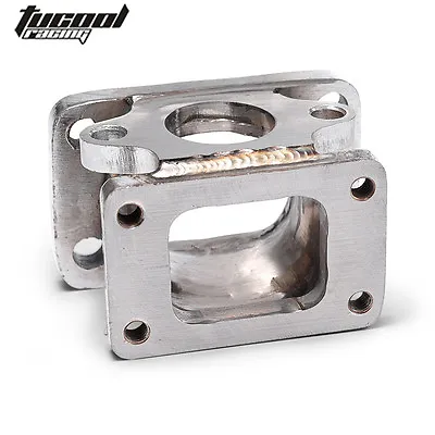 New T25 T2 To T3 Exhaust Adapter Flange &38mm Wastegate Manifold External Flange • $56.99