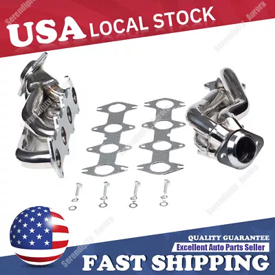 Shorty Manifold Headers For Ford F150 5.4L V8 2004 2005 2006 2007 2008 2009 2010 • $168.12