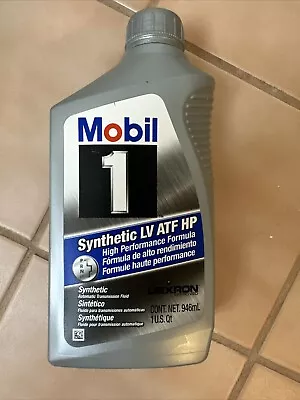 Mobil 1 124715 Synthetic LV ATF HP Case (6 Quarts) • $50