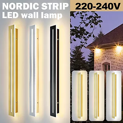 40-80cm Modern LED Wall Light Long Strip Waterproof Outdoor Lamp Exterior Lights • $67.99