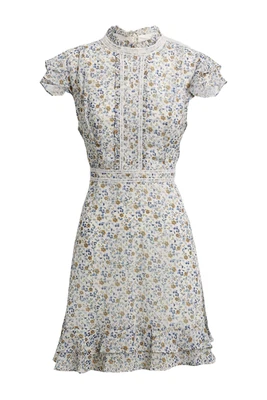 $70 • Buy Forever New Adeline Mini Floral Day Dress Size 14 AU