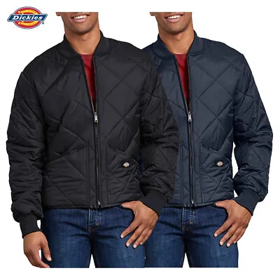 Dickies Men's 612420 Water Resistant Diamond Quilted Nylon Coat Jacket • $72.88